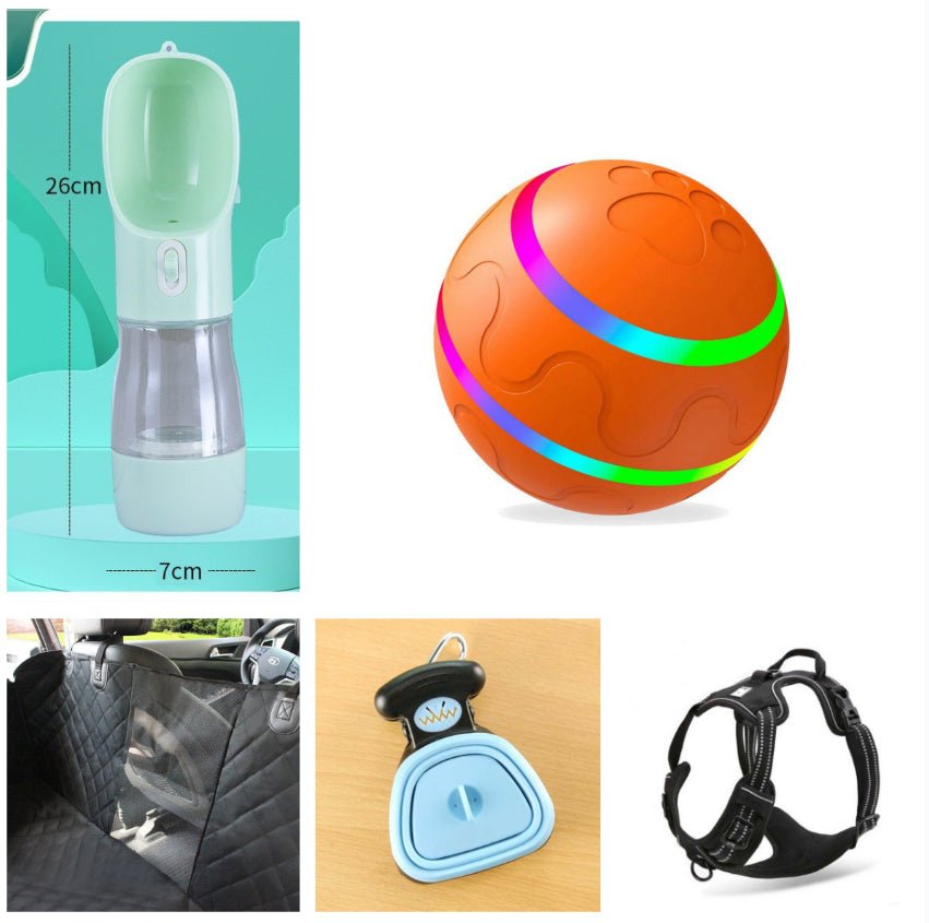 interactive smart rolling cat ball toy with remote control