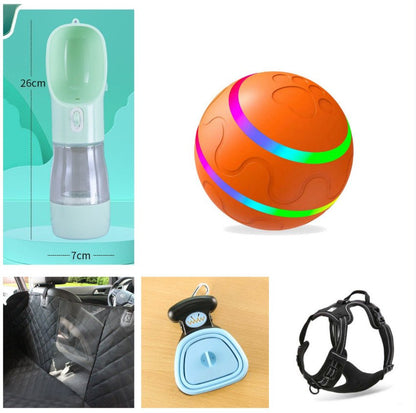 interactive smart rolling cat ball toy with remote control