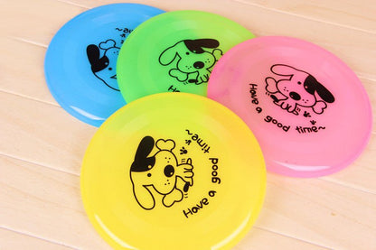 interactive flying disc dog training toy for fetch