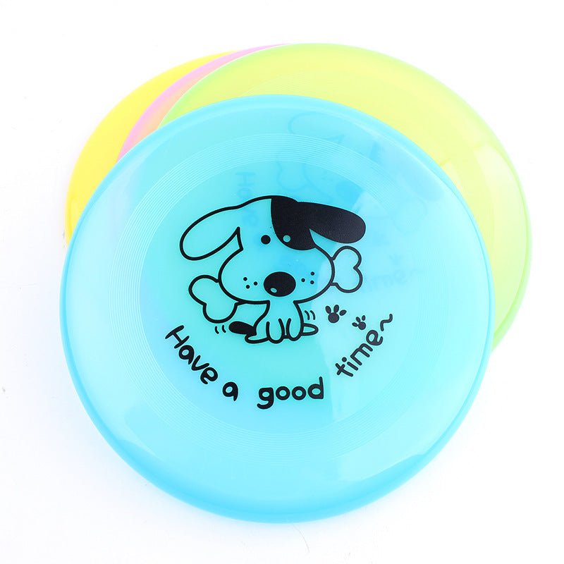 interactive flying disc dog training toy for fetch