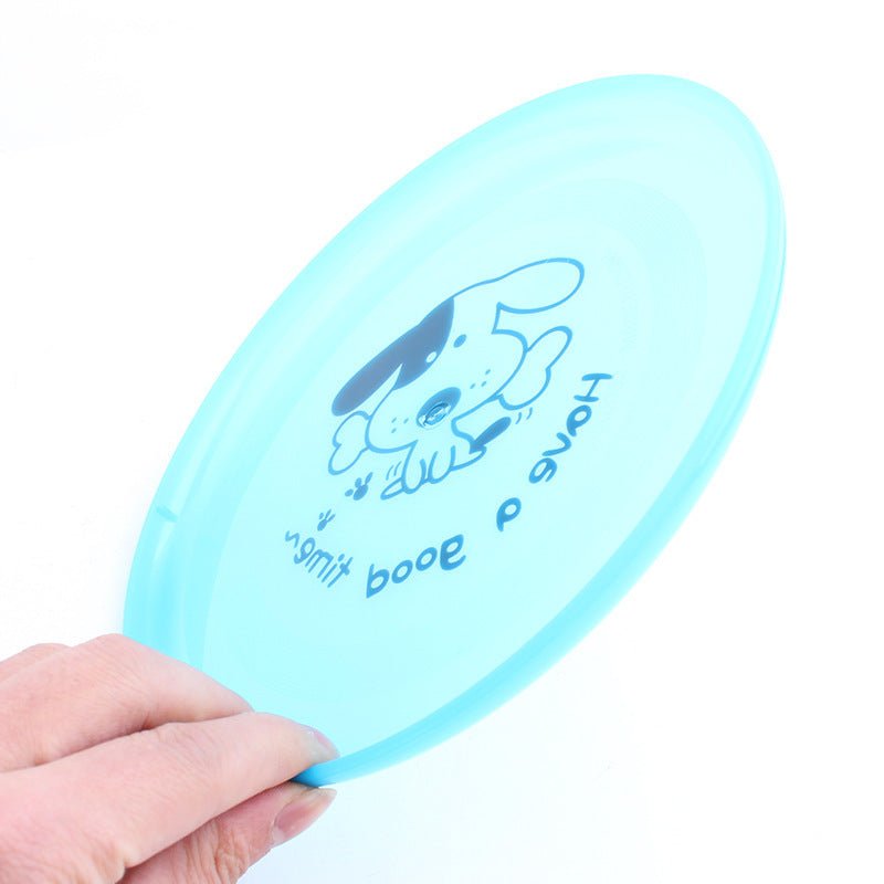 interactive flying disc dog training toy for fetch