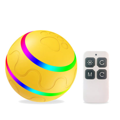interactive smart rolling cat ball toy with remote control