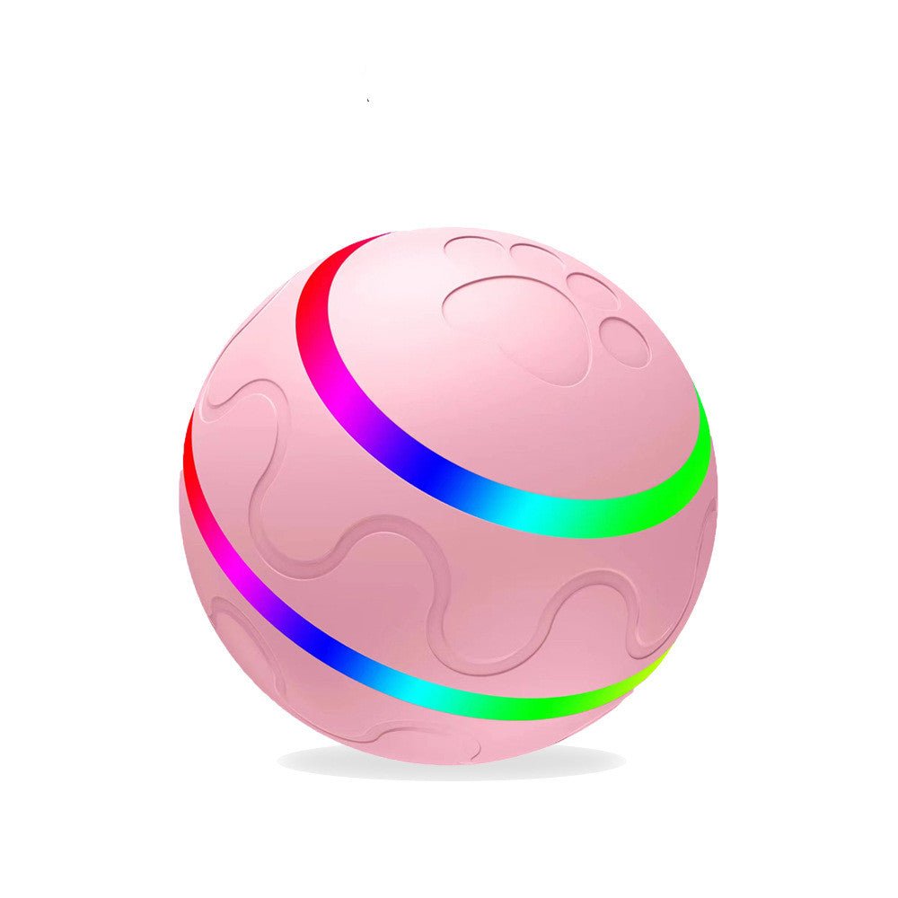 interactive smart rolling cat ball toy with remote control