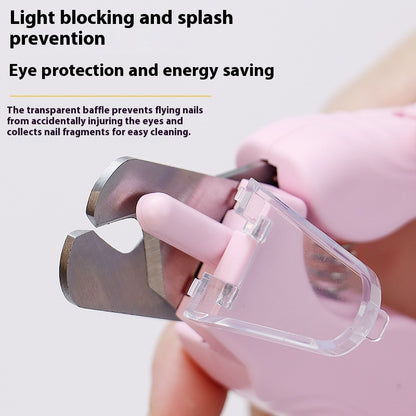 2-in-1 pet nail clipper and grinder with dual led safety light