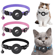 Reflective AirTag Pet Collar Holder Case