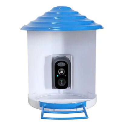 1080p hd solar powered smart bird feeder camera with wifi app control