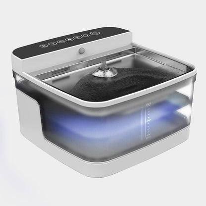 smart wireless cat water fountain with uv sterilization