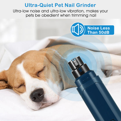 low noise dog nail trimmer grinding claw safely