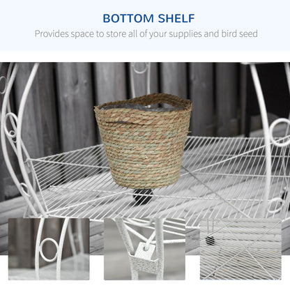 indoor outdoor large flight bird cage with 0.5 inch bar spacing